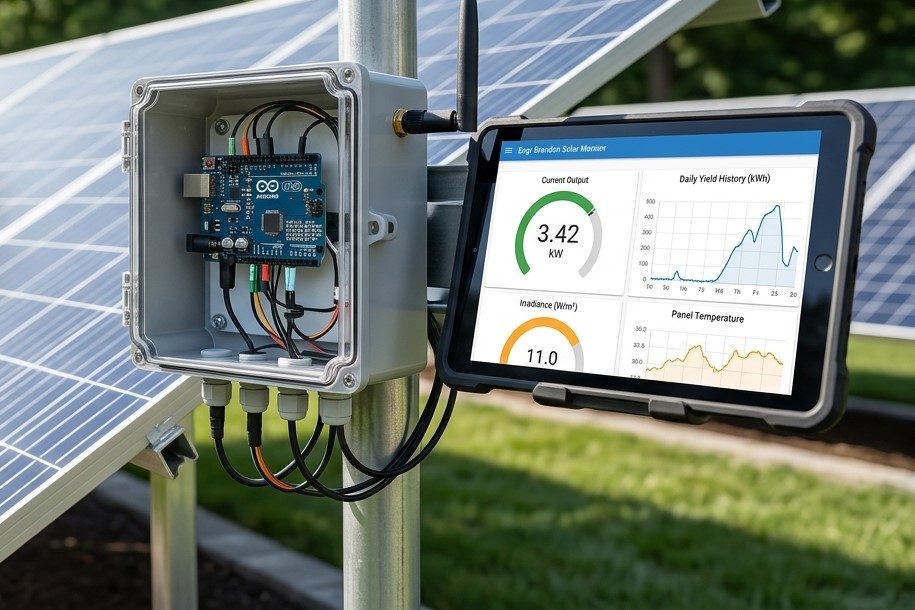 Smart Solar Power Monitoring